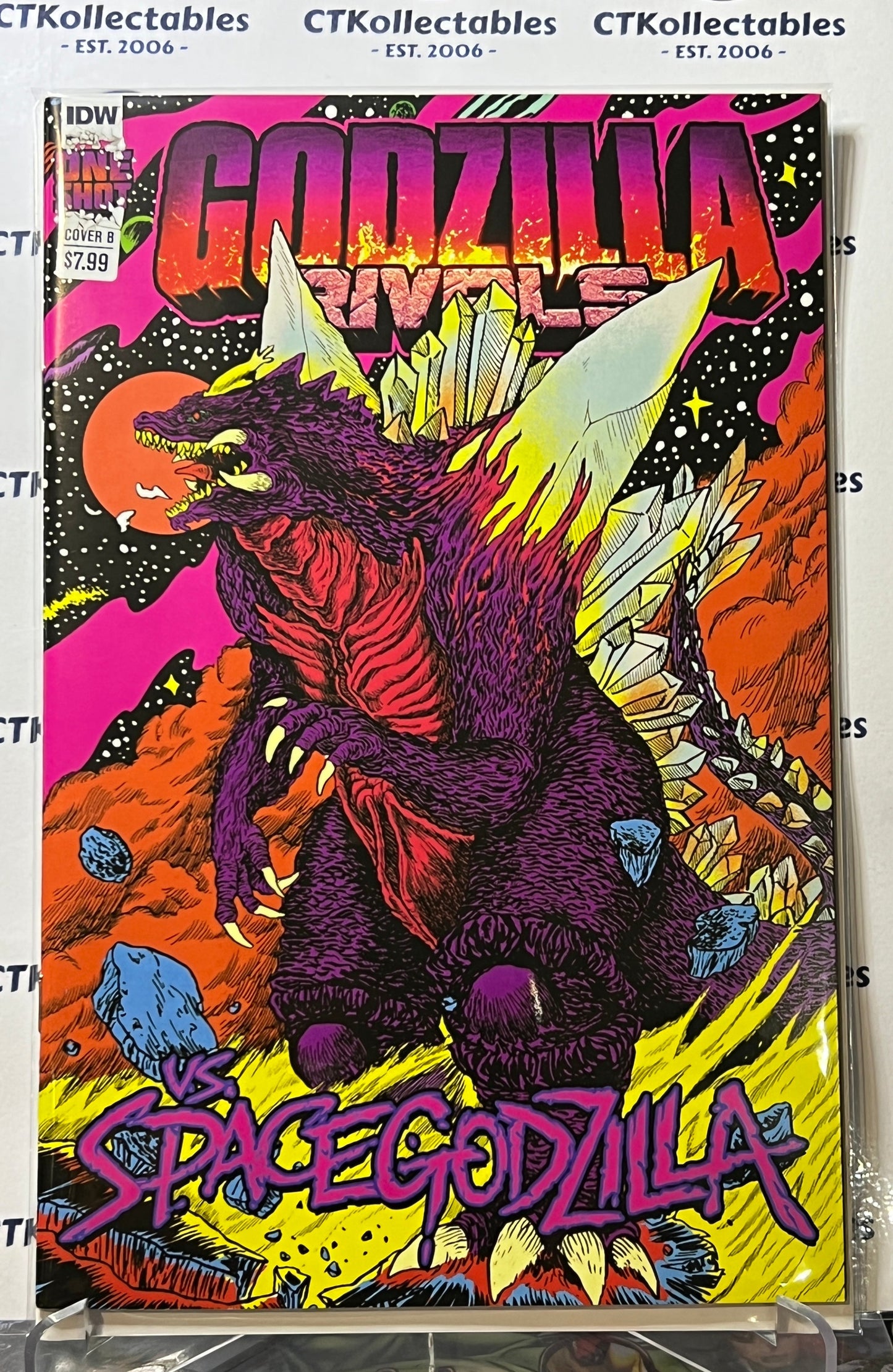 GODZILLA RIVALS VS SPACEGODZILLA # 1  VARIANT IDW COMIC BOOK 2023