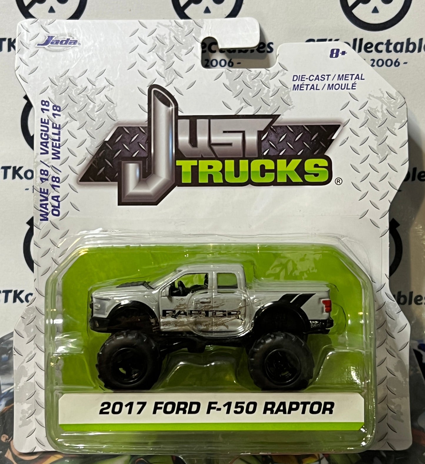 JUST TRUCKS 2017 FORD F-150  RAPTOR JADE 1:64 DIE-CAST 2022