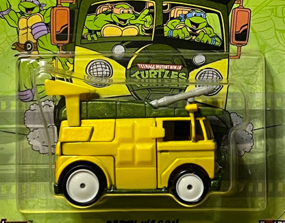 HOT WHEELS PREMIUM MATTEL TEENAGE MUTANT NINJA TURTLES  PARTY WAGON  NICKELODEON  2021