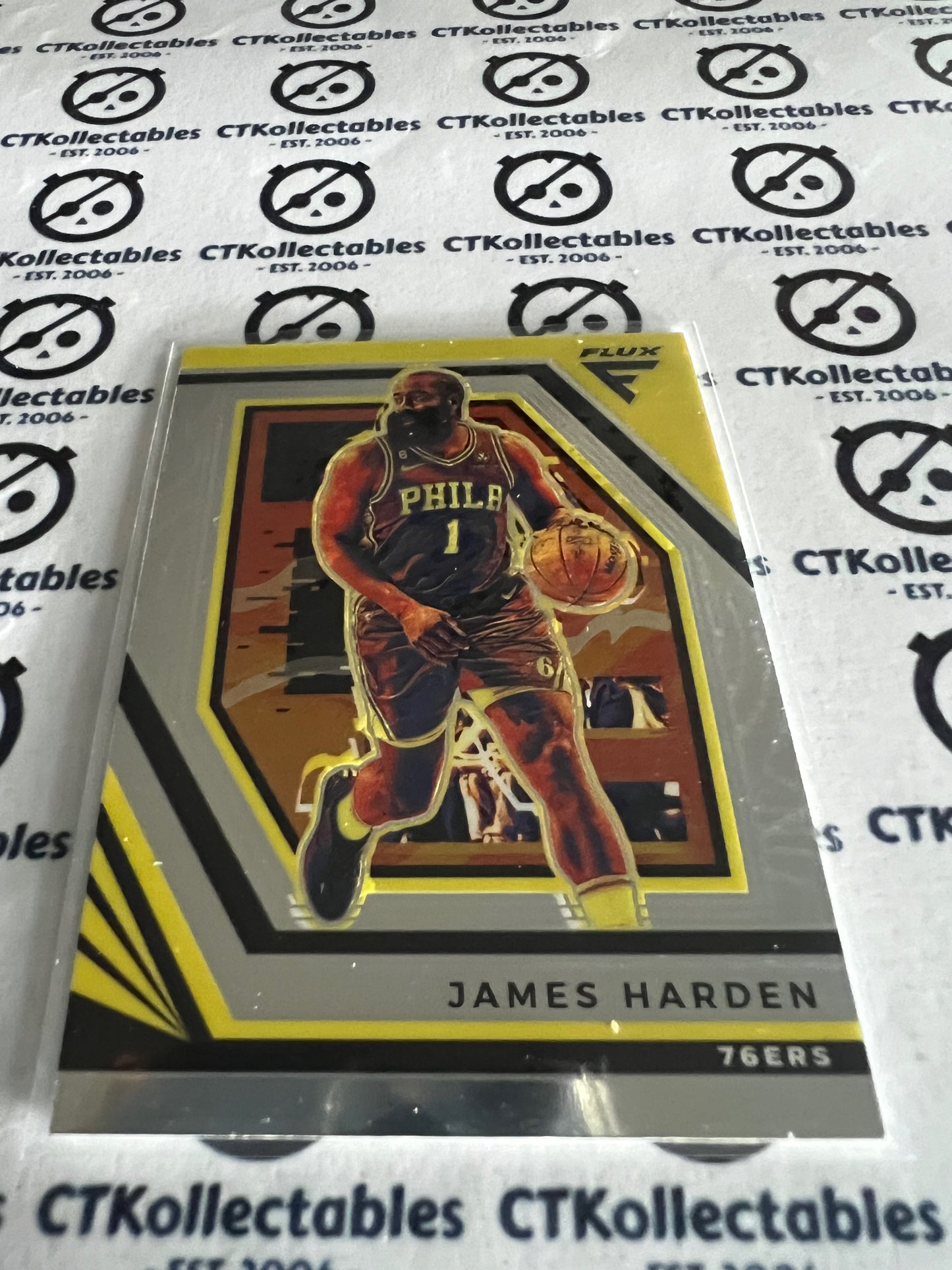 2022-23 NBA Panini FLUX Base 14 James Harden 76ERS