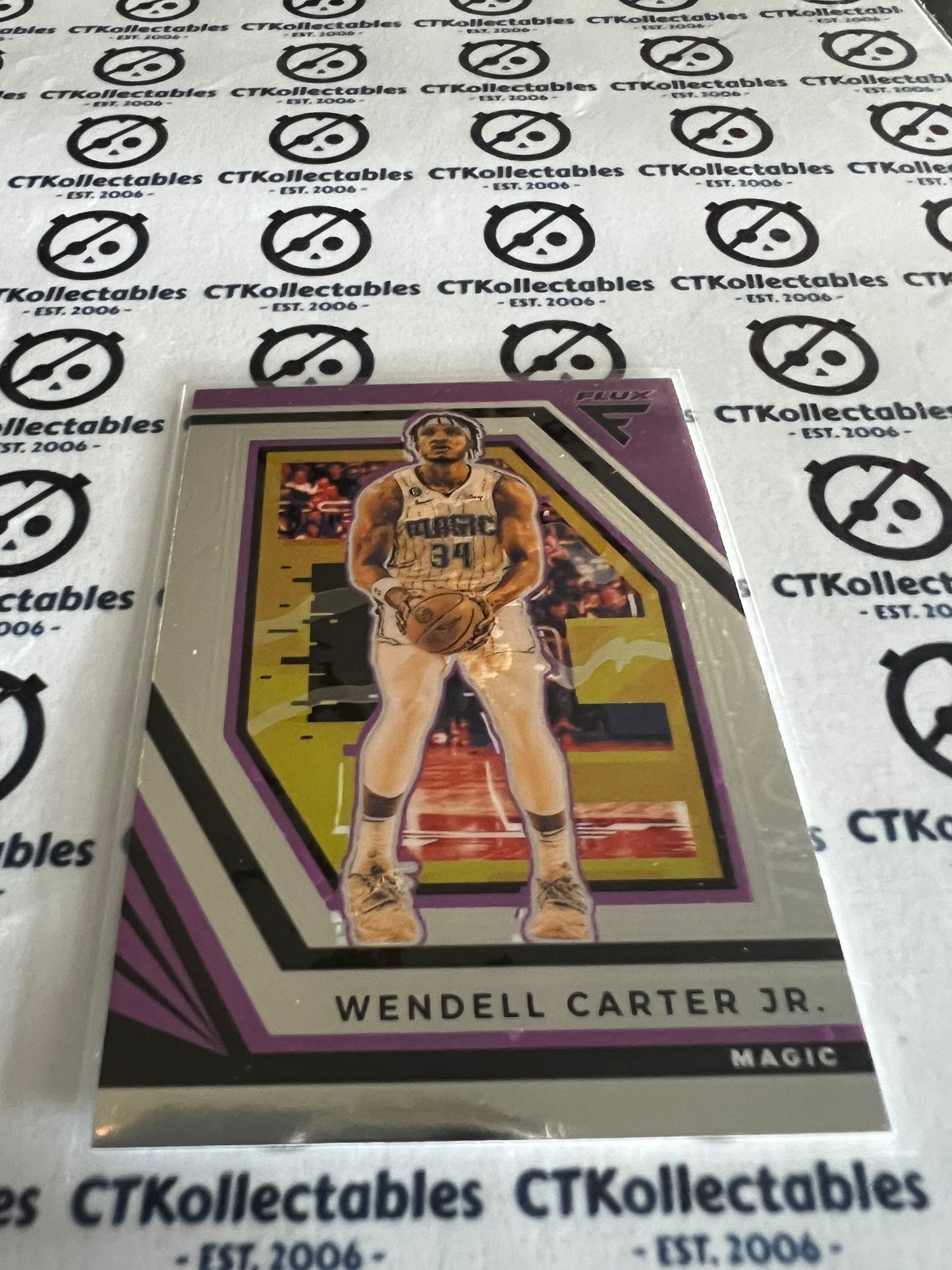 2022-23 NBA Panini FLUX Base 86 Wendell Carter JR Magic