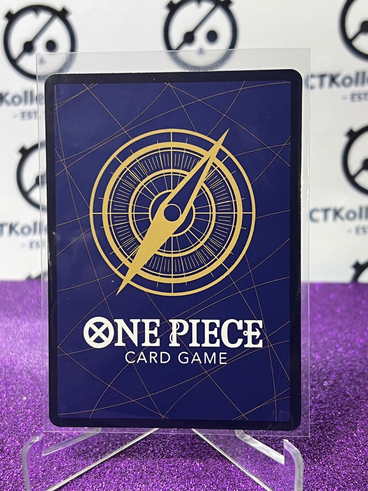 ONE PIECE CARD GAME SPIDERWEB # OP04-035 R  RARE FOIL GOLD CARD 2023