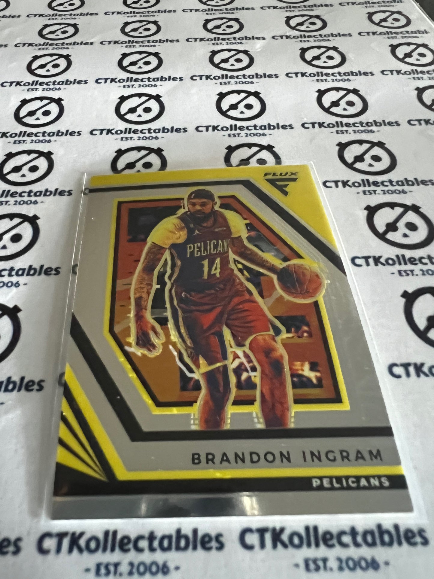 2022-23 NBA Panini FLUX Base 109 Brandon Ingram Pelicans