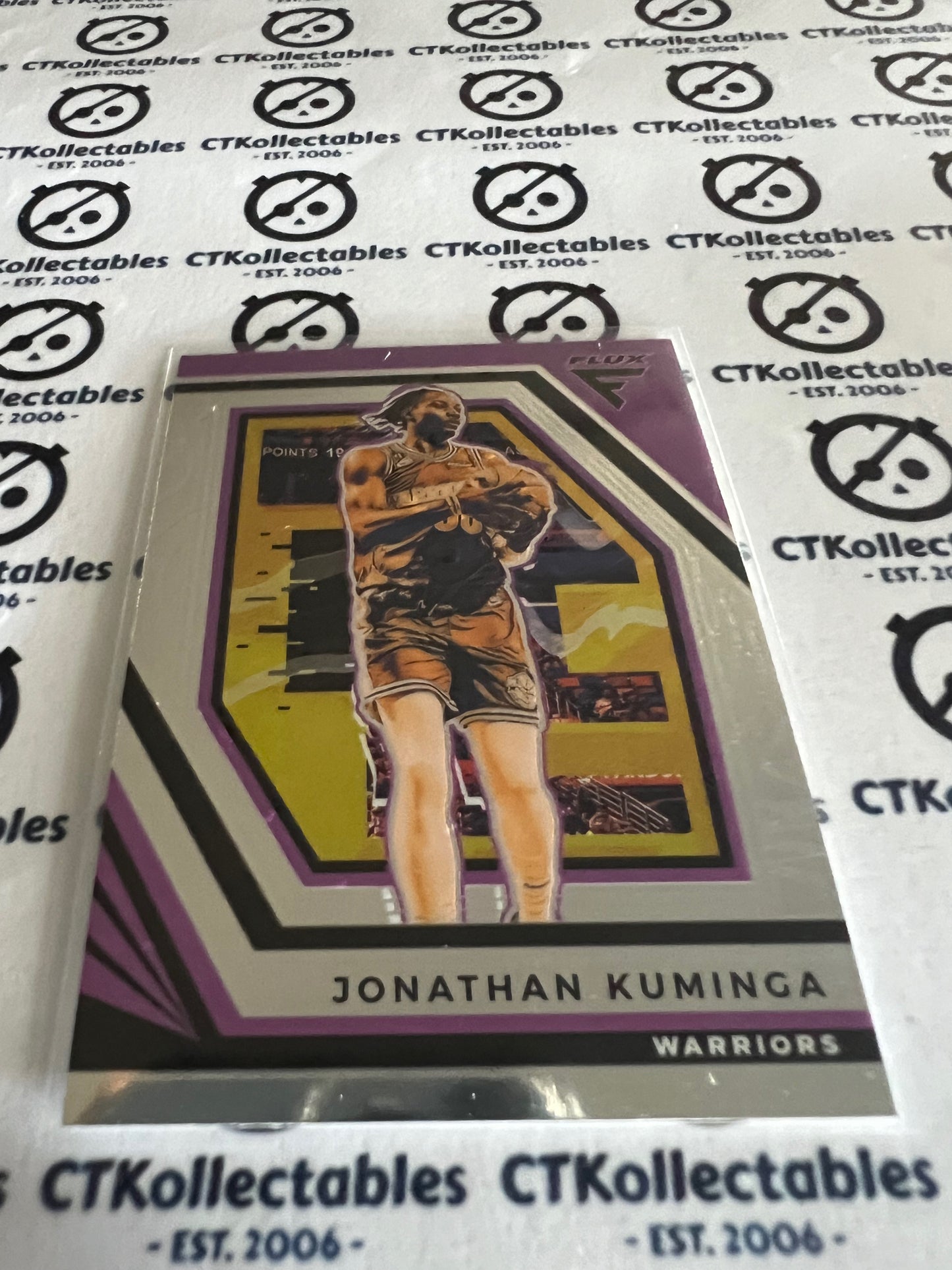 2022-23 NBA Panini FLUX Base 176 Jonathan Kuminga Warriors