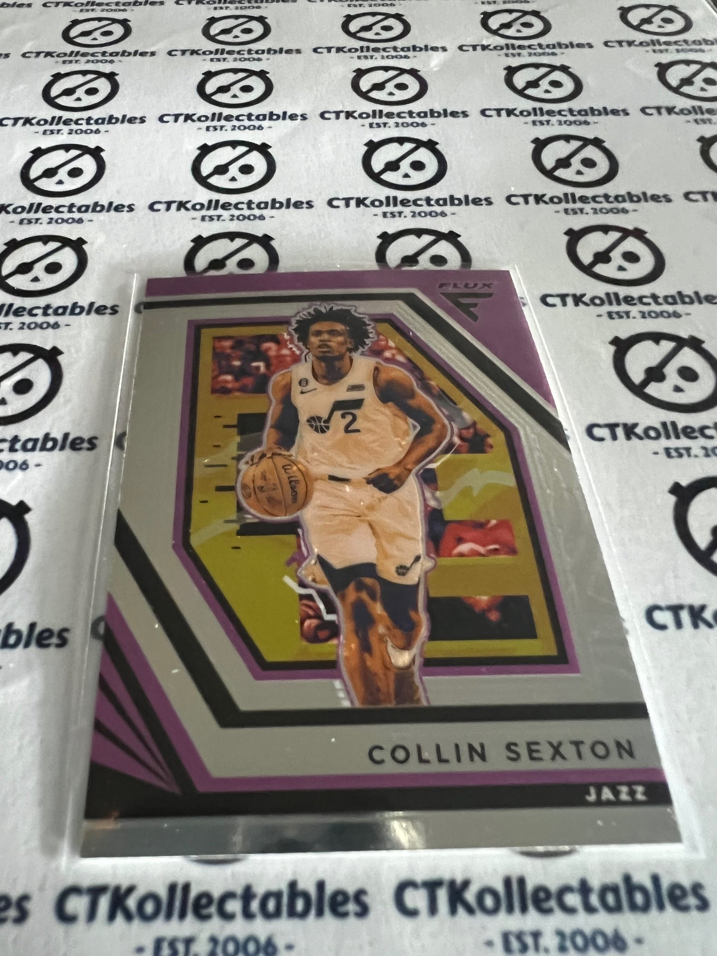 2022-23 NBA Panini FLUX Base 193 Collin Sexton Jazz