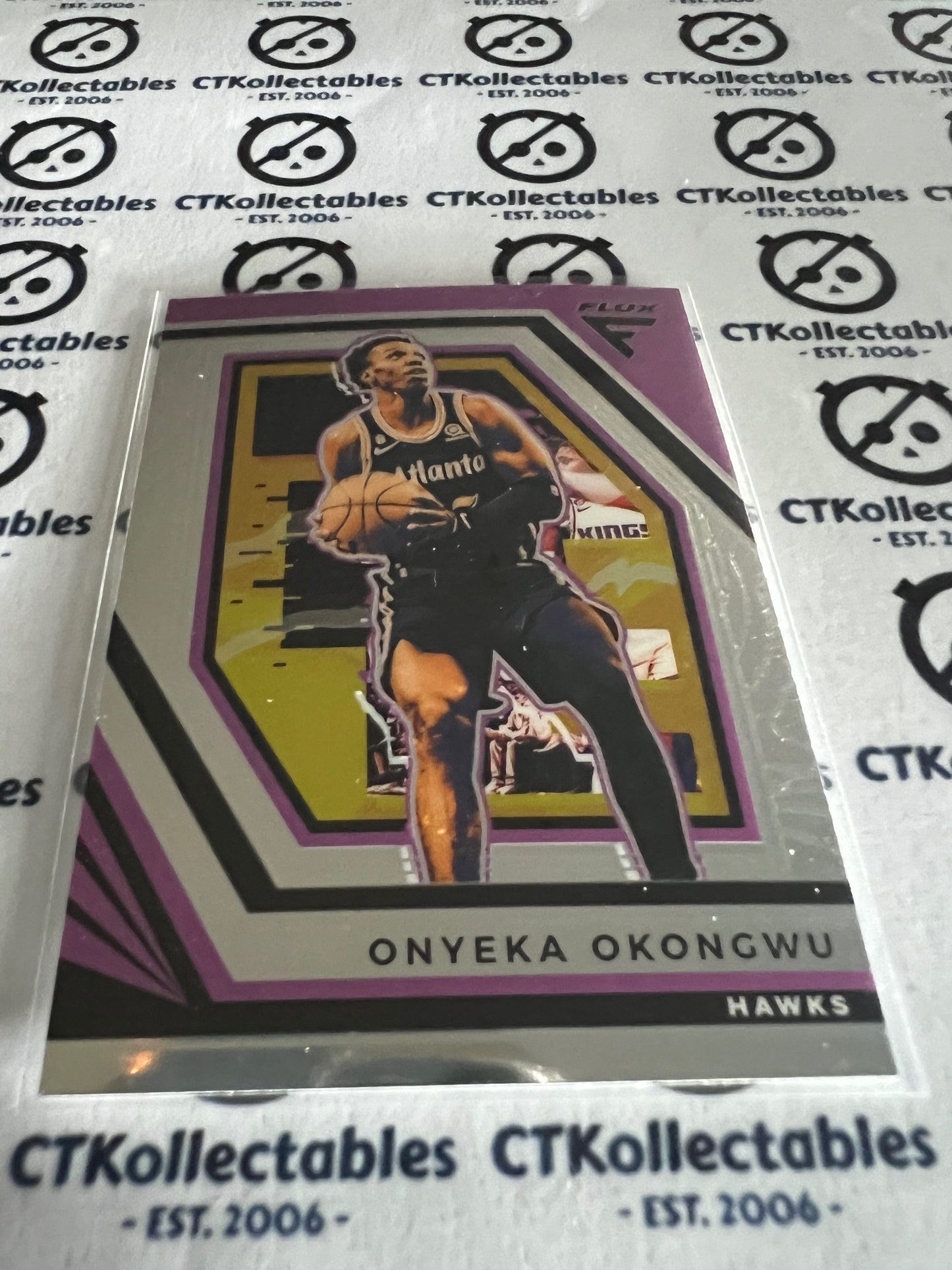 2022-23 NBA Panini FLUX Base 198 Onyeka Okongwu Hawks