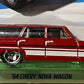 HOT WHEELS MATTEL  '64 CHEVY NOVA WAGON 3/5  HW WAGONS 222/250 -  2021