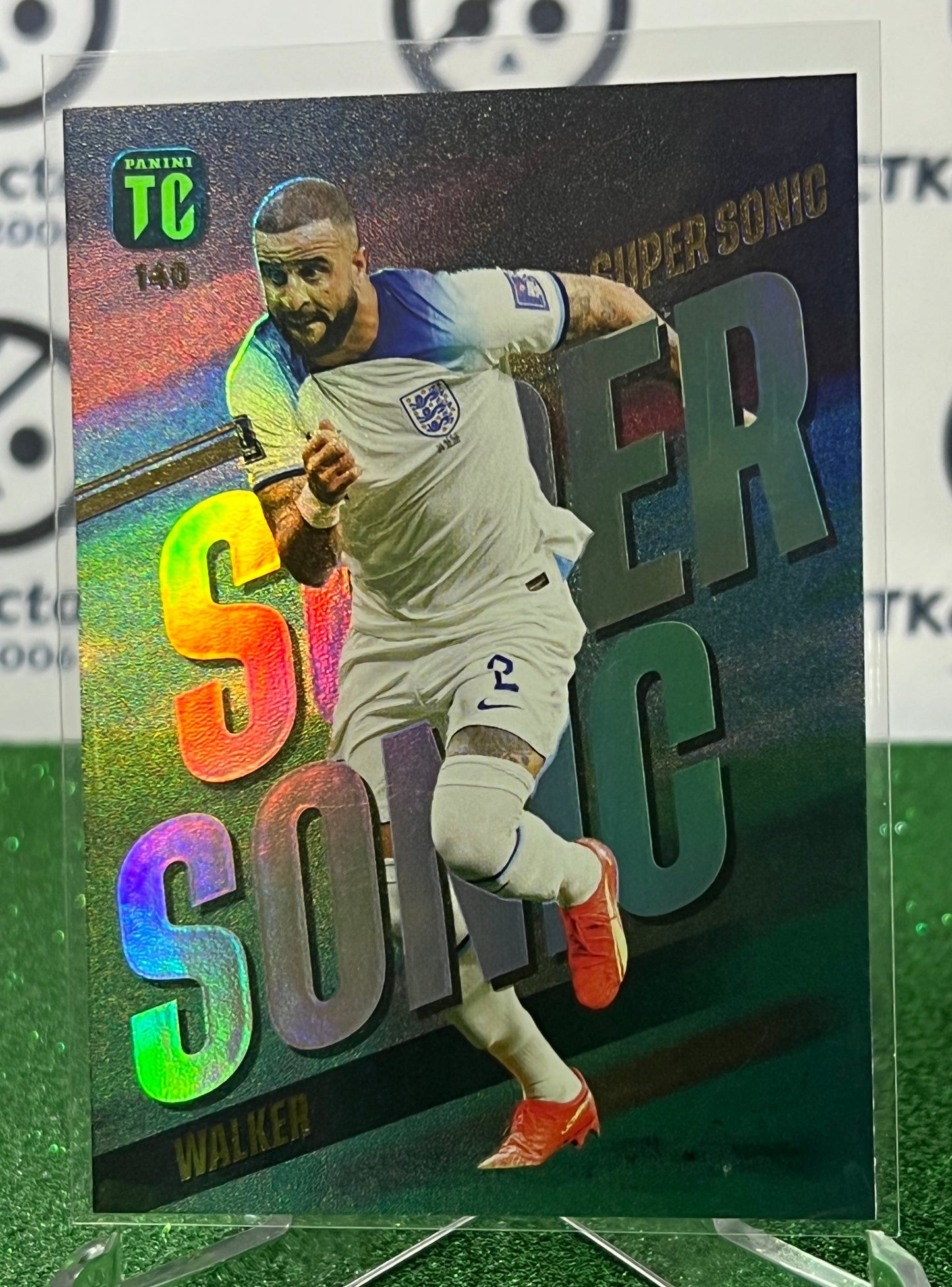 2023 PANINI TOP CLASS KYLE WALKER # 140 SUPER SONIC FOOTBALL SOCCER CARD