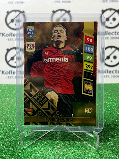 2025 PANINI ADRENALYN XL FIFA 365 FLORIAN WIRTZ MOMENTUM GOLD SOCCER CARD