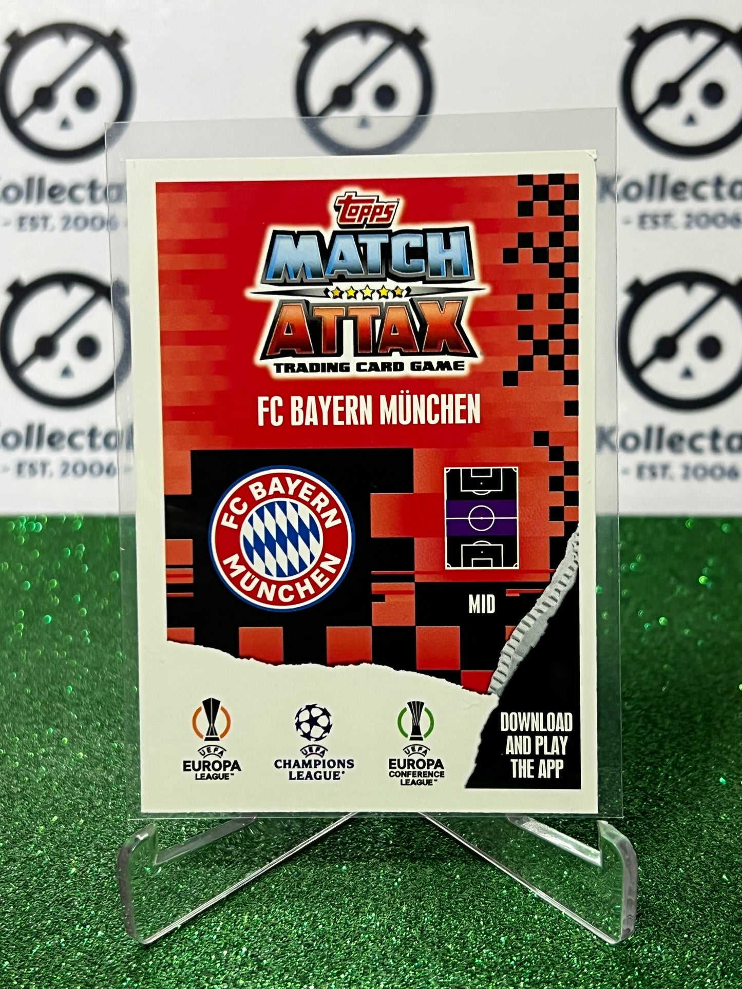 2023 TOPPS MATCH ATTAX LEON GORETZKA # 199 BATTLER FOOTBALL SOCCER CARD