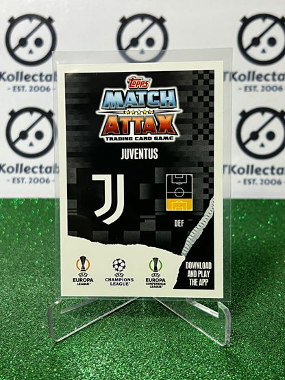 2023 TOPPS MATCH ATTAX GLEISON BREMER # 430  MAN OF THE MATCH SIGNATURE STYLE FOOTBALL SOCCER CARD
