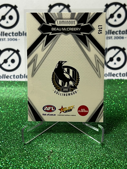 2025 AFL SELECT FOOTY STARS ISAAC QUAYNOR # B20 BREAKOUT COLLINGWOOD MAGPIES CARD