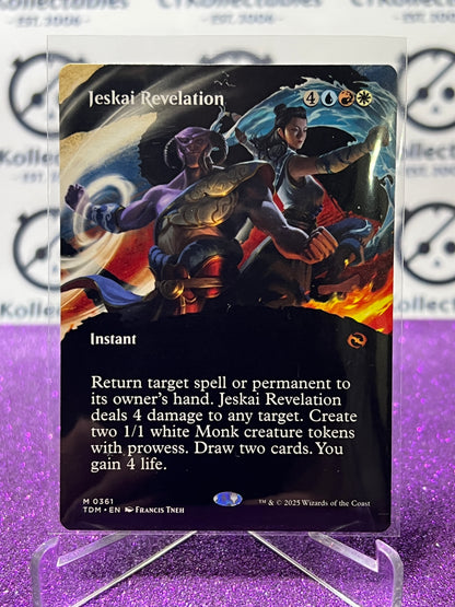 2025 MAGIC THE GATHERING TARKIR DRAGONSTORM JESKAI REVELATION # M 0361 MYSTIC NON-FOIL CARD