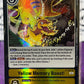 DIGIMON CARD GAME YELLOW MEMORY BOOST # P-037 PROMO SR 2 FOIL GOLD CARD 2023