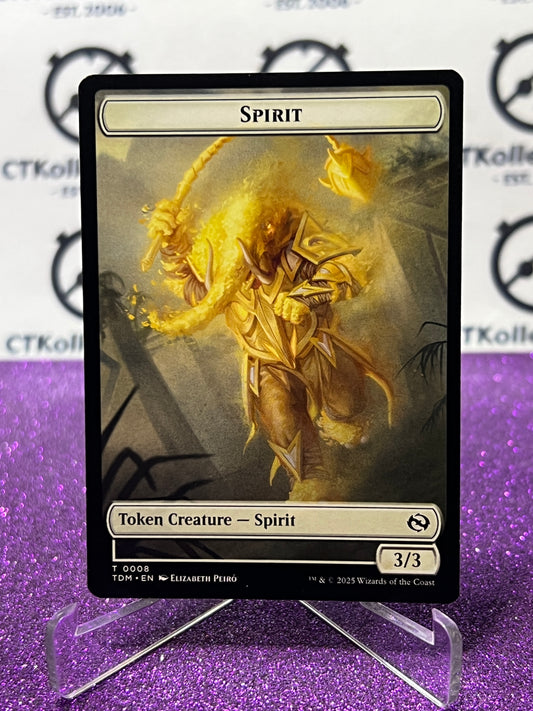2025 MAGIC THE GATHERING TARKIR DRAGONSTORM SPIRIT # T 0008/0009 TOKEN NON-FOIL CARD