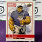 2021-22 MARVEL ANNUAL UPPER DECK THE THING # 88 NON-SPORT TRADING CARD