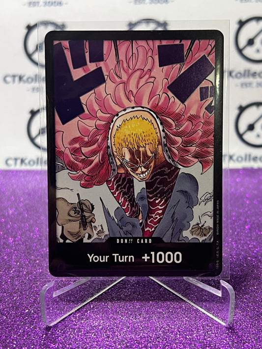 2025 ONE PIECE ROYAL BLOOD DON CARD DOFLAMINGO  TCG  FOIL CARD