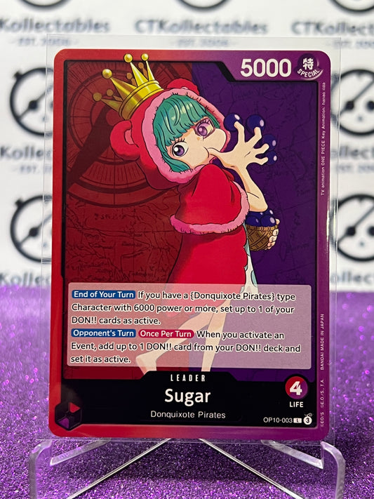 2025 ONE PIECE ROYAL BLOOD SUGAR # OP10-003 L TCG  NON-FOIL CARD