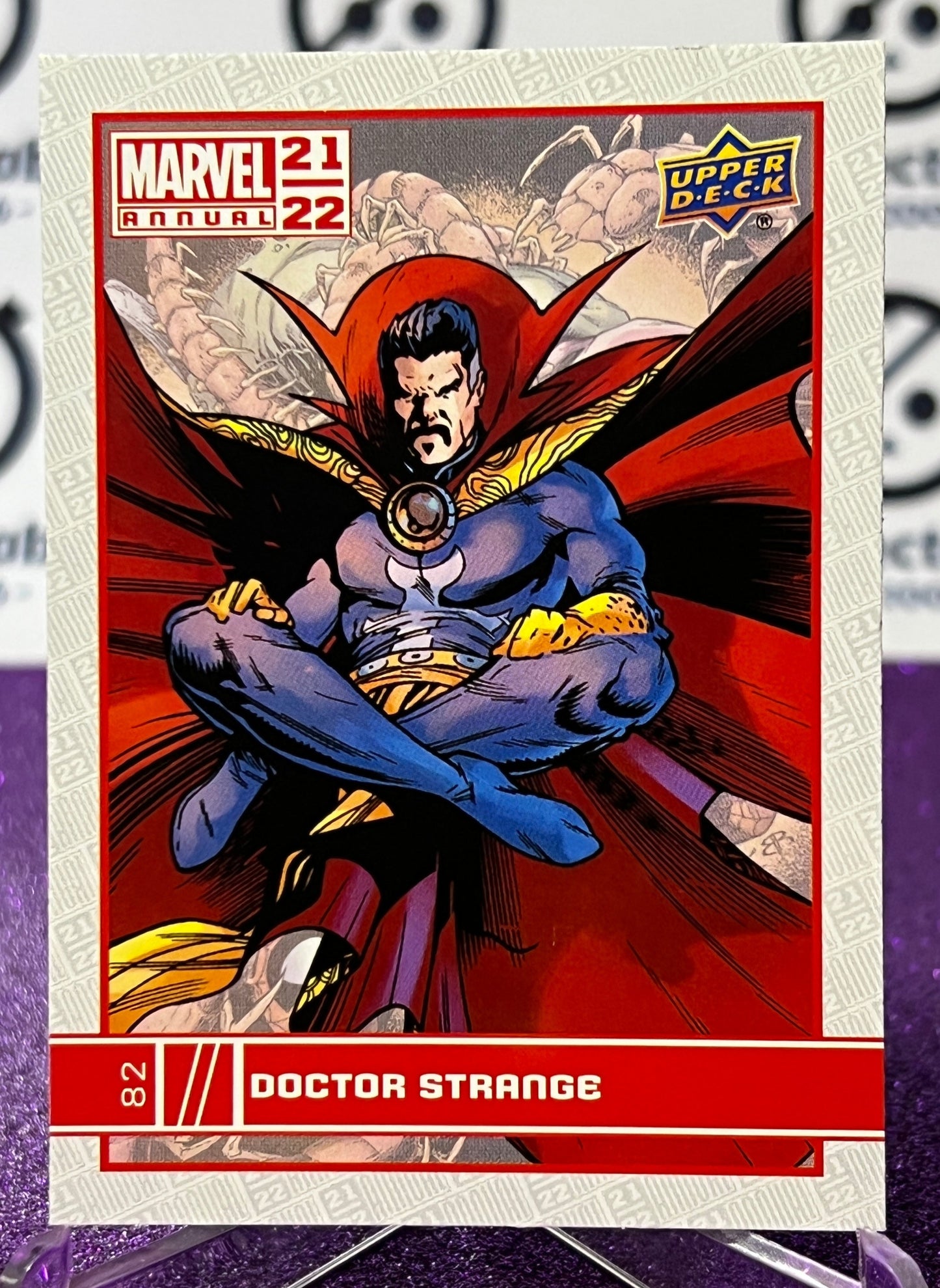 2021-22 MARVEL ANNUAL UPPER DECK DOCTOR STRANGE # 82  NON-SPORT TRADING CARD