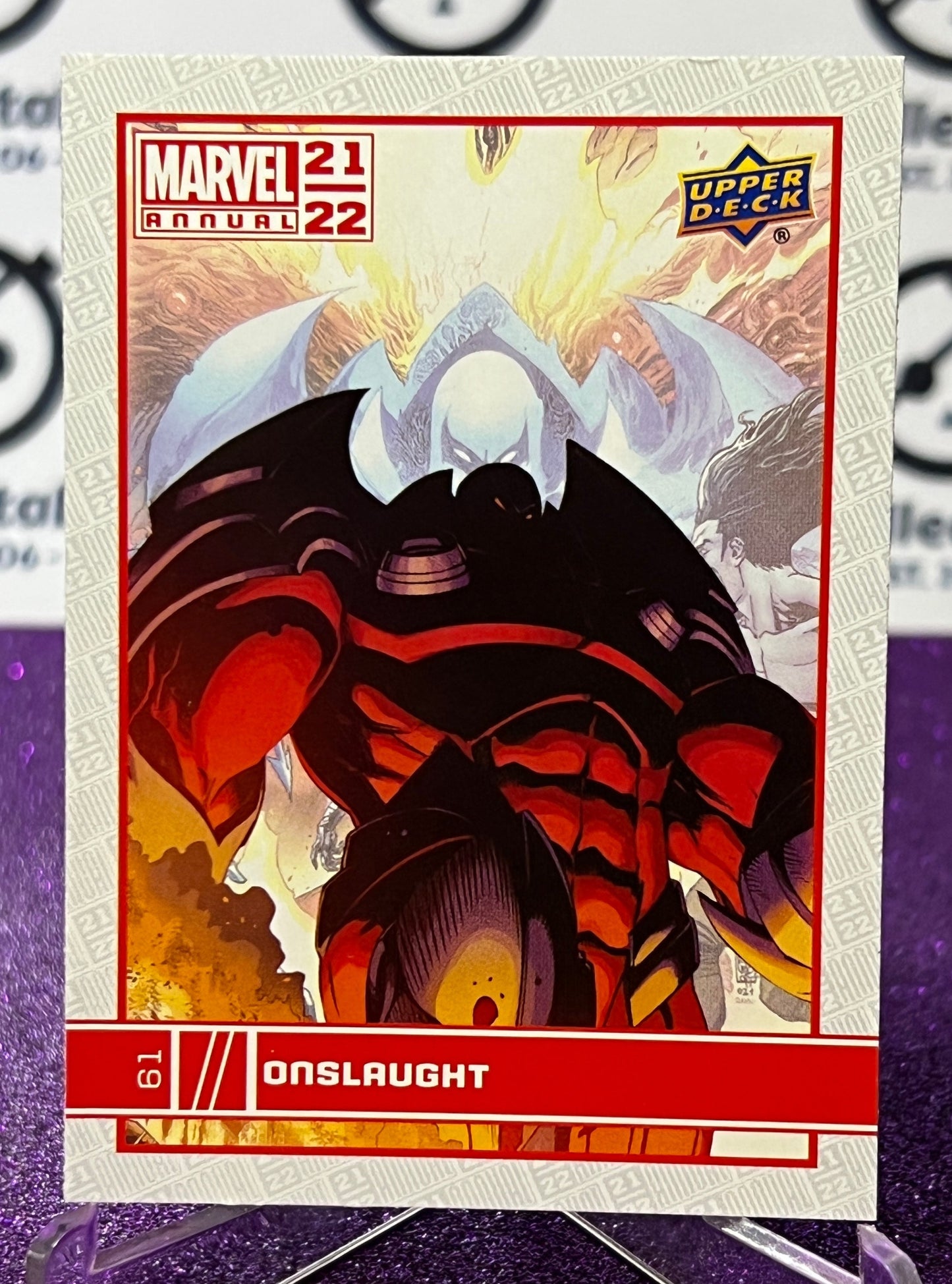 2021-22 MARVEL ANNUAL UPPER DECK ONSLAUGHT # 61 NON-SPORT TRADING CARD