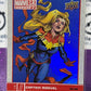 2021-22 MARVEL ANNUAL UPPER DECK CAPTAIN MARVEL # 13 FOIL VARIANT NON-SPORT TRADING CARD