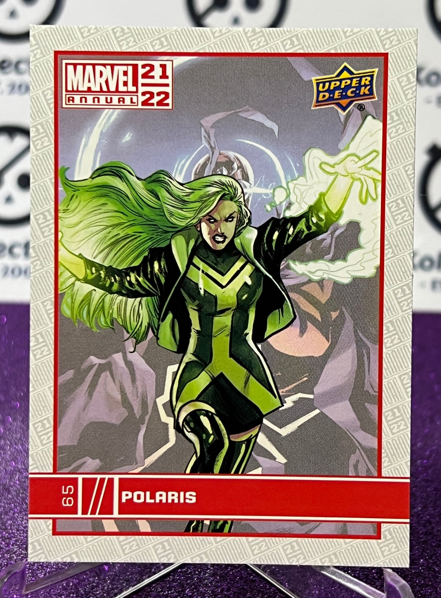 2021-22 MARVEL ANNUAL UPPER DECK POLARIS # 65 NON-SPORT TRADING CARD