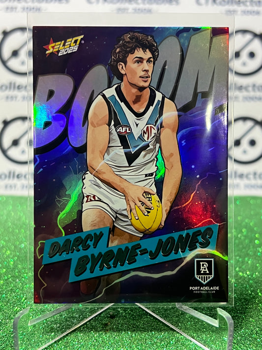 2025 AFL SELECT FOOTY STARS DARCY BYRNE-JONES # BM149 BOOM /360 PORT ADELAIDE POWER CARD