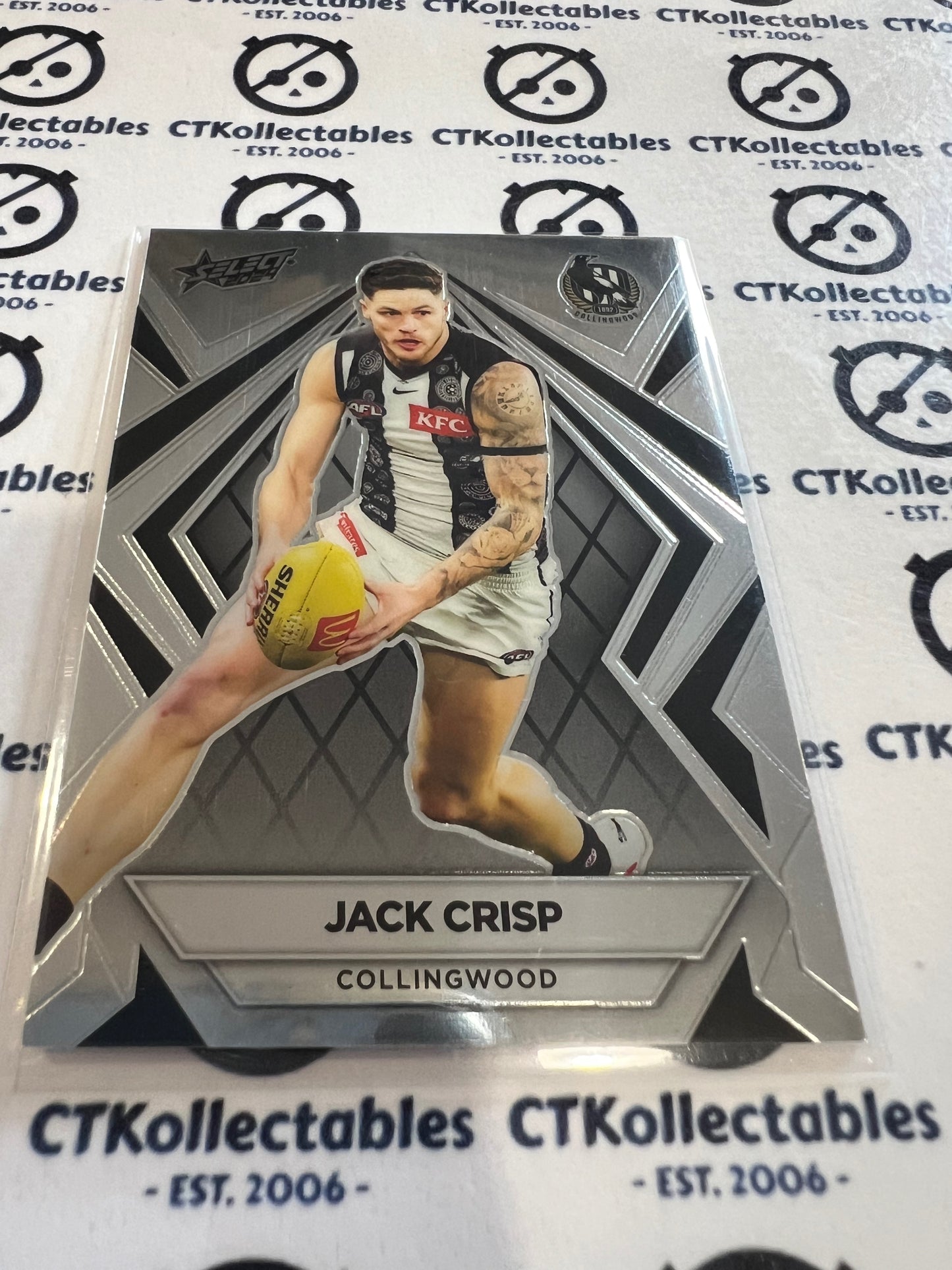 2024 AFL Footy Stars - Luminous Base #L31 Jack Crisp Collingwood