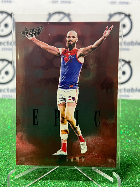 2025 AFL SELECT FOOTY STARS MAX GAWN # ER52 EPIC MELBOURNE DEMONS CARD