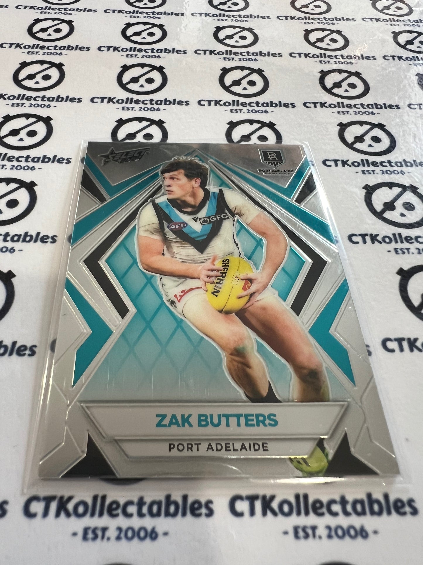 2024 AFL Footy Stars - Luminous Base #L123 Zak Butters Port Adelaide