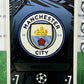 2023 TOPPS MATCH ATTAX MANCHESTER CITY # 10 TEAM LOGO FOIL FOOTBALL SOCCER CARD