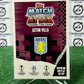 2023 TOPPS MATCH ATTAX ASTON VILLA # 1 TEAM LOGO FOIL FOOTBALL SOCCER CARD