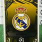 2023 TOPPS MATCH ATTAX REAL MADRID # 136 TEAM LOGO FOIL FOOTBALL SOCCER CARD