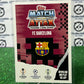 2023 TOPPS MATCH ATTAX FC BARCELONA # 118 TEAM LOGO FOIL FOOTBALL SOCCER CARD