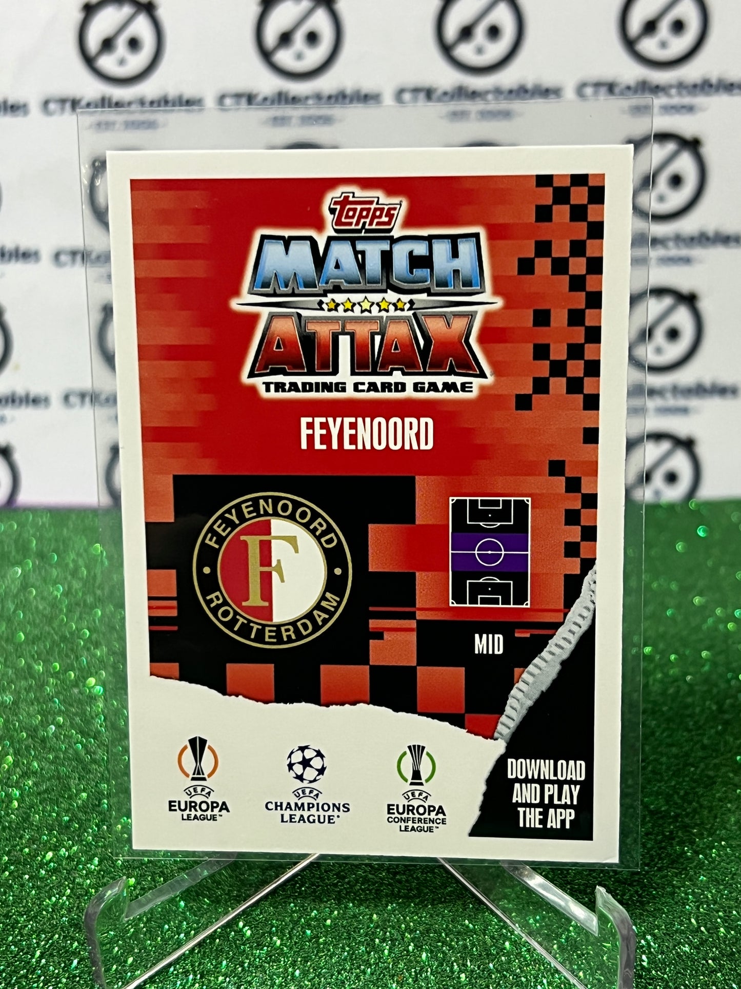 2023 TOPPS MATCH ATTAX QUINTEN TIMBER # 250 CRYSTAL FOOTBALL SOCCER CARD