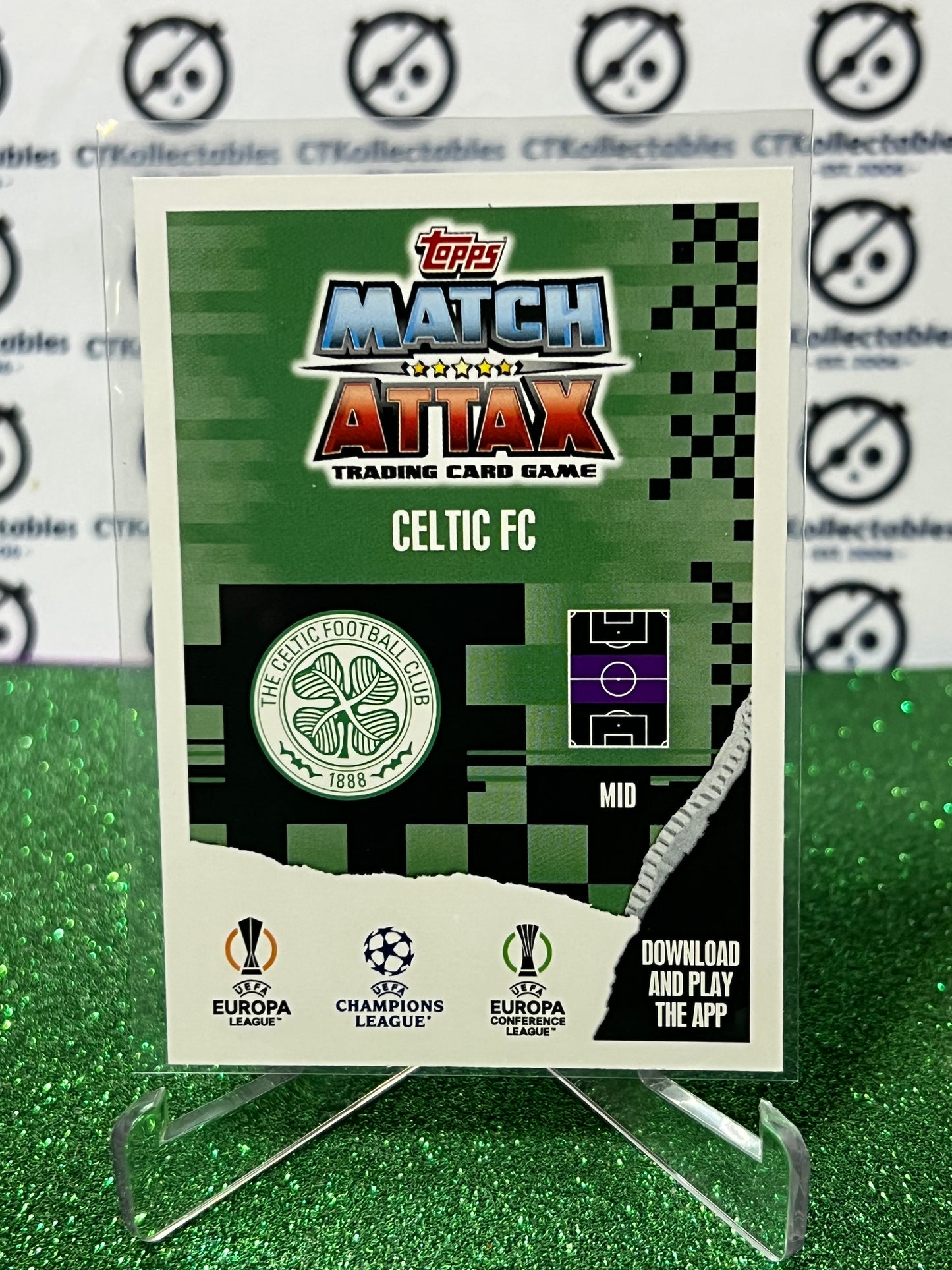 2023 TOPPS MATCH ATTAX CALLUM McGREGOR # 375 CAPTAIN BASE FOIL FOOTBALL SOCCER CARD