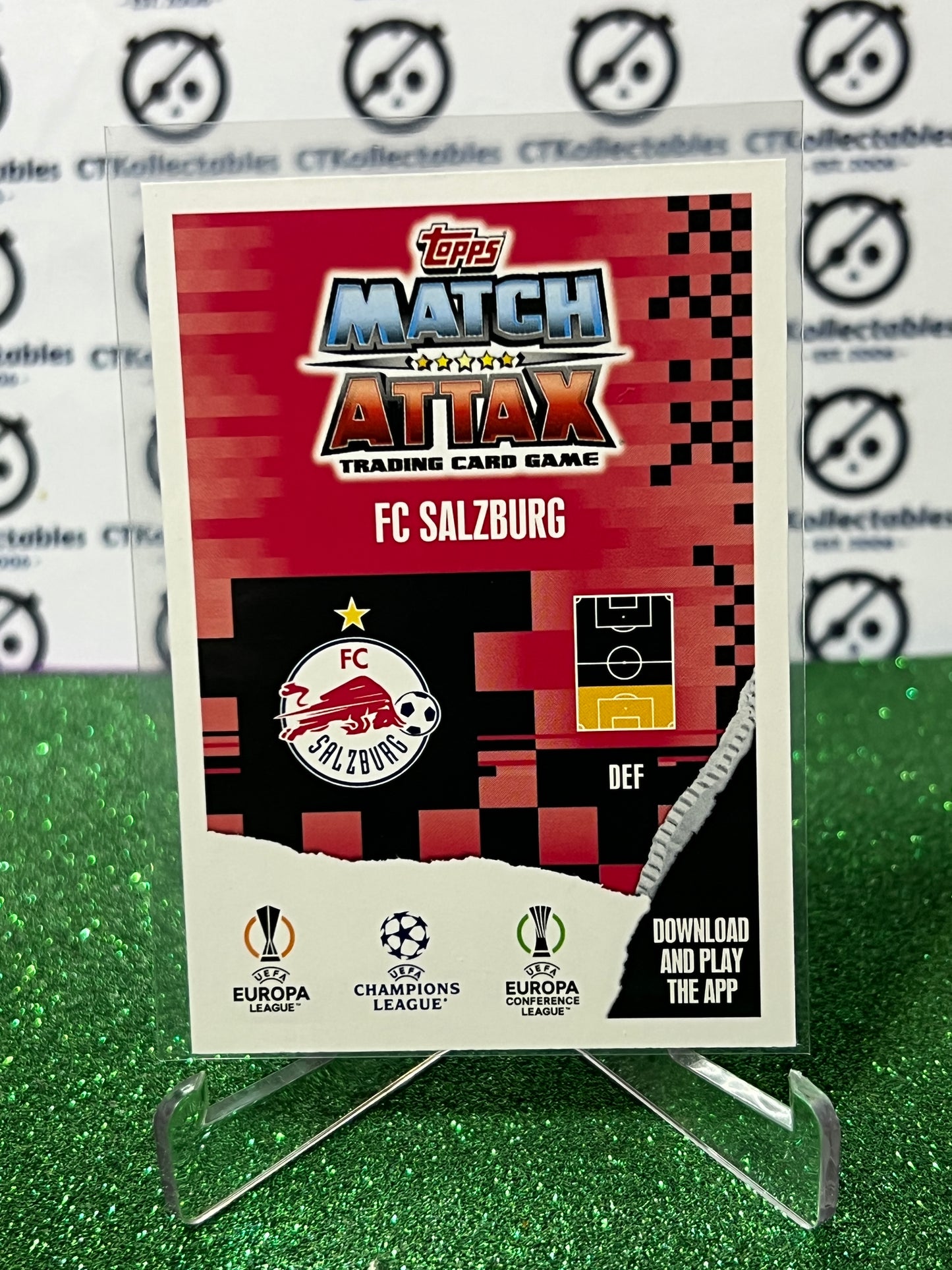 2023 TOPPS MATCH ATTAX ANDREAS ULMER # 320 CAPTAIN BASE FOIL FOOTBALL SOCCER CARD