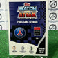 2023 TOPPS MATCH ATTAX NEYMAR JR # 461 HERITAGE  FOIL FOOTBALL SOCCER CARD