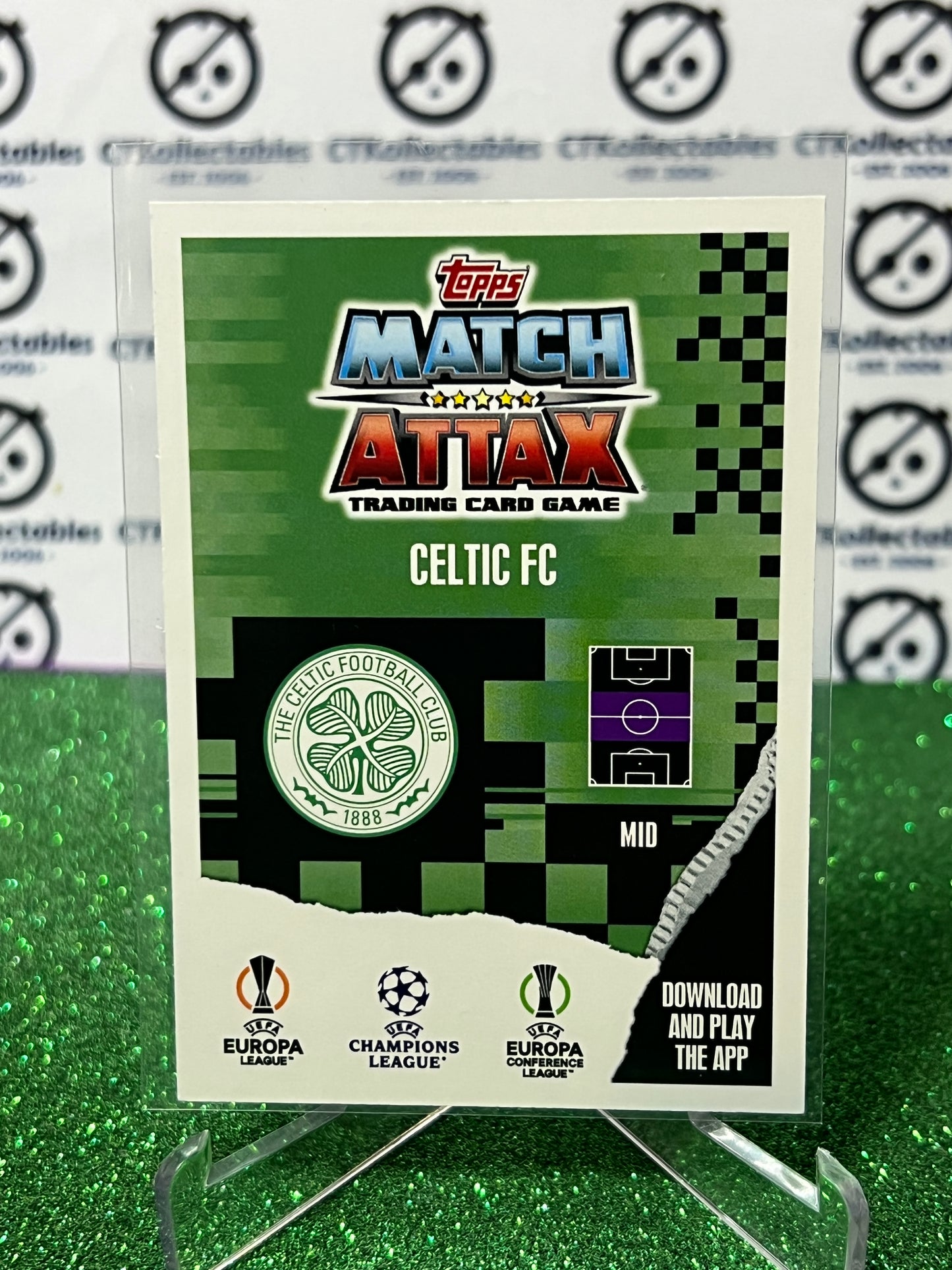 2023 TOPPS MATCH ATTAX CALLUM McGREGOR # 480 HERITAGE  FOIL FOOTBALL SOCCER CARD