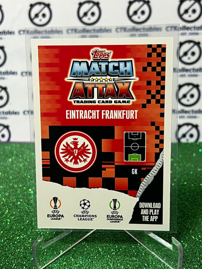 2023 TOPPS MATCH ATTAX KEVIN TRAPP # 467 HERITAGE  FOIL FOOTBALL SOCCER CARD