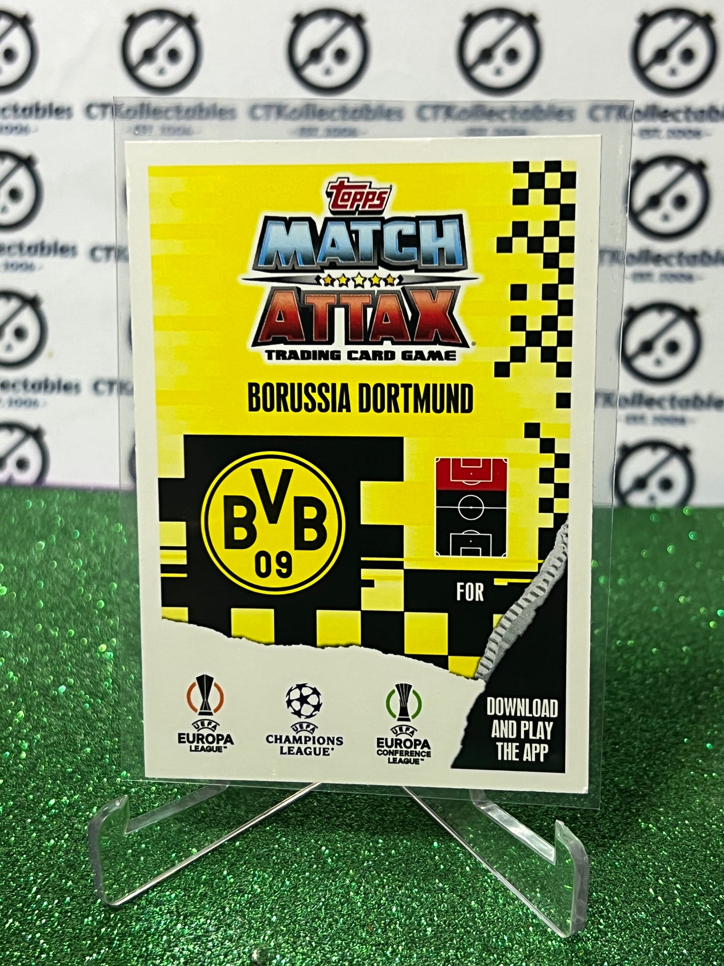 2023 TOPPS MATCH ATTAX MARCO REUS # 463 HERITAGE  FOIL FOOTBALL SOCCER CARD