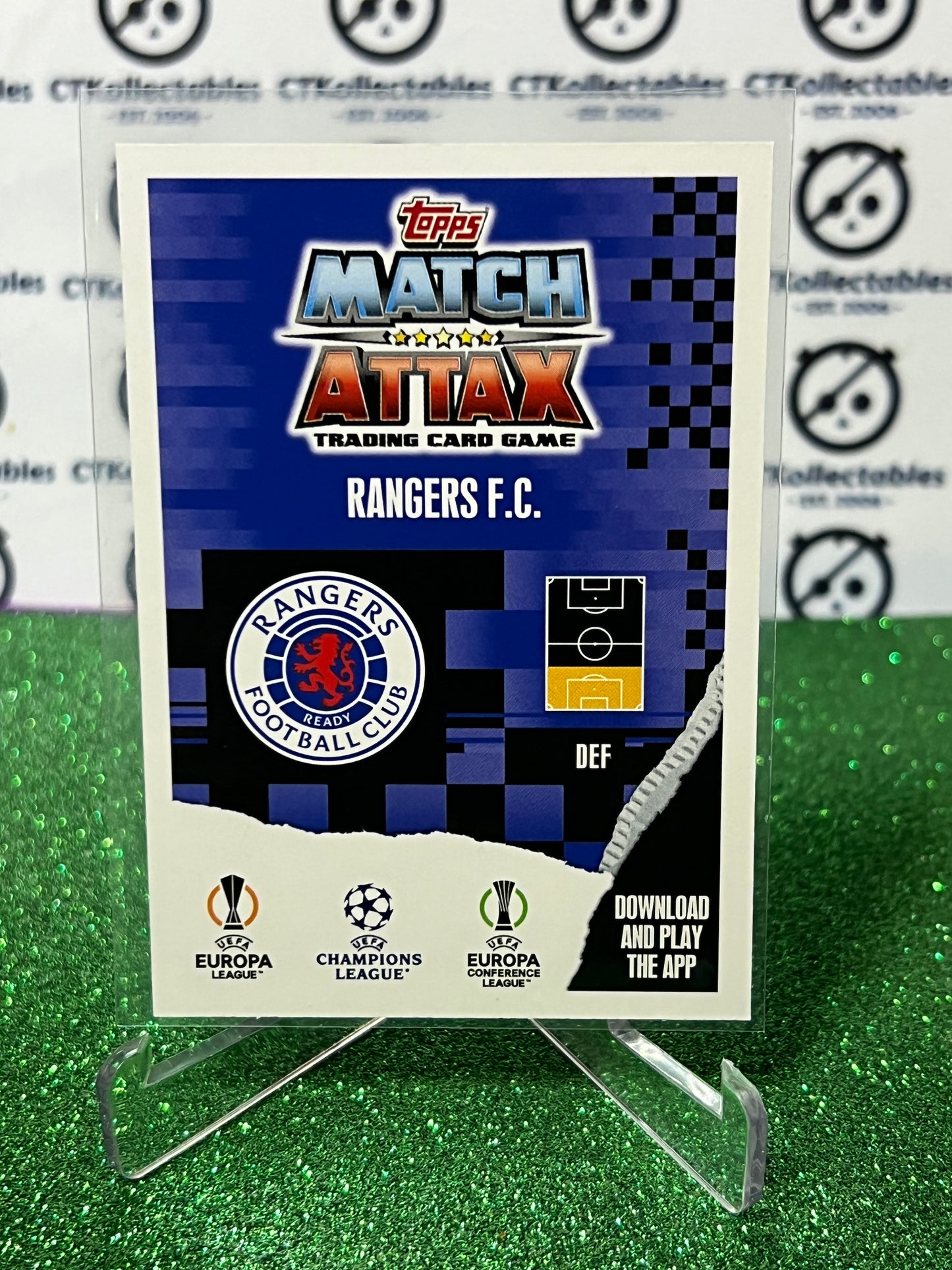 2023 TOPPS MATCH ATTAX JAMES TAVERNIER # 383 CAPTAIN BASE FOIL FOOTBALL SOCCER CARD