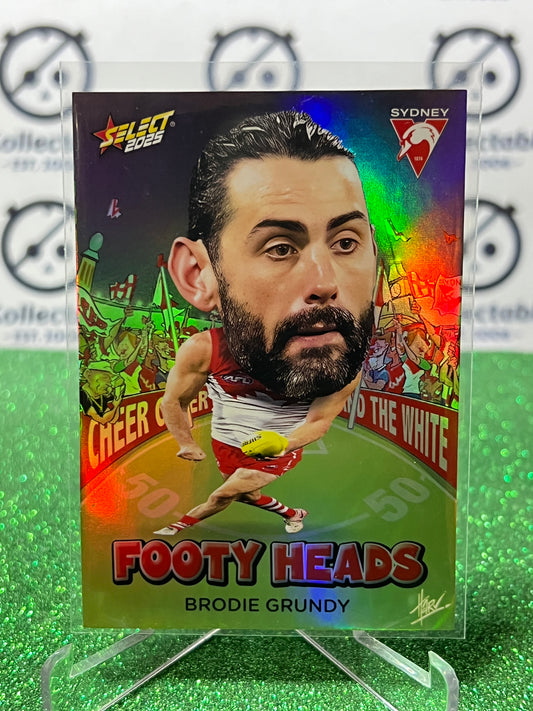2025 AFL Footy Stars Footy Heads Brodie Grundy FH91 Swans