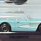 HOT WHEELS  MATTEL BARBIE THE MOVIE 1956 CORVETTE 9/10 HW SCREEN TIME 183/250 BLUE  2022