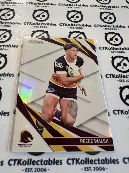 2024 NRL Traders Pearl special Parallel -PS-009 Reece Walsh Broncos