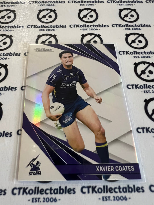 2024 NRL Traders Pearl special Parallel -PS 066 Xavier Coates  Storm