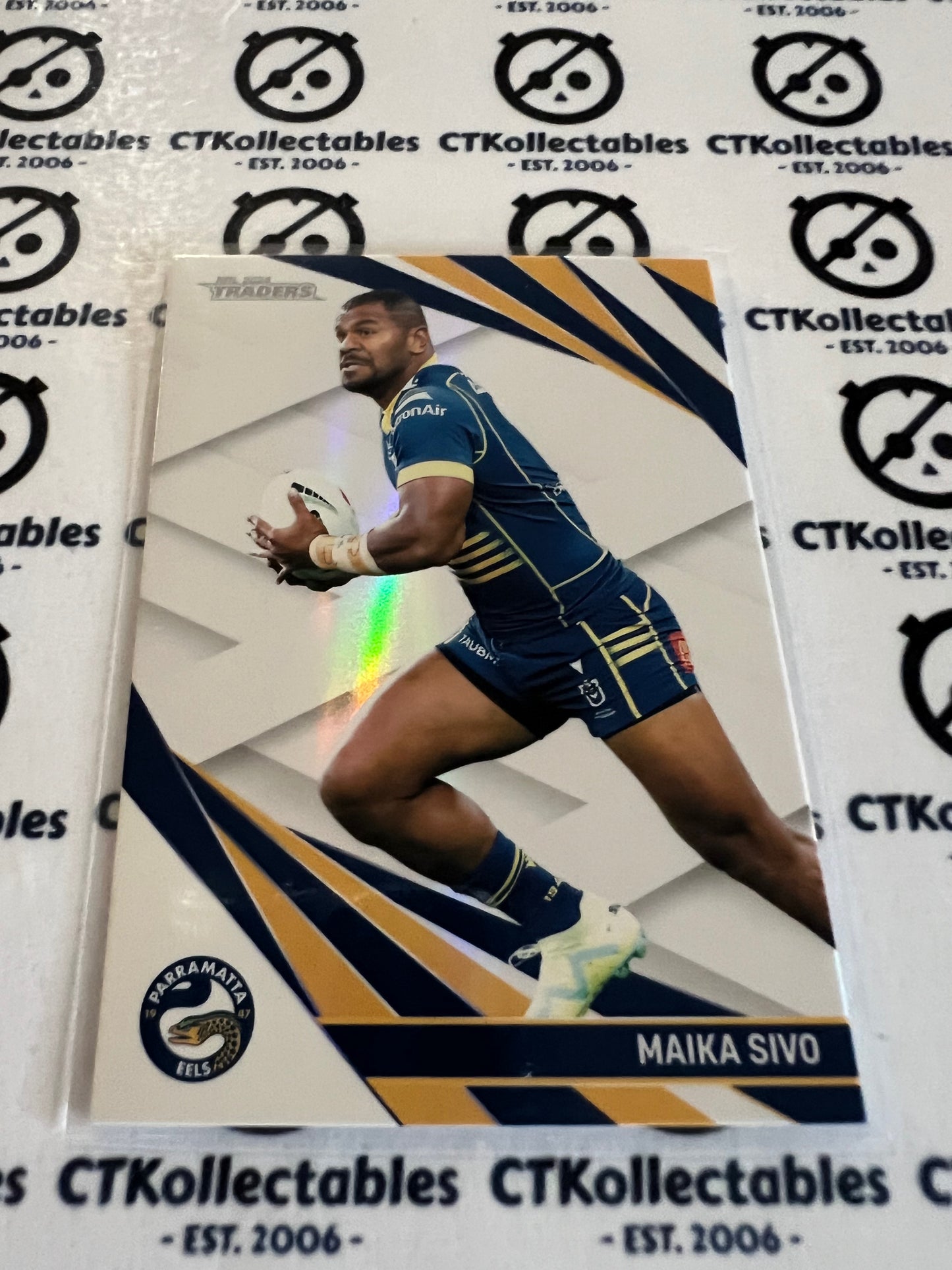 2024 NRL Traders Pearl special Parallel -PS 099 Maika Sivo Parramatta Eels