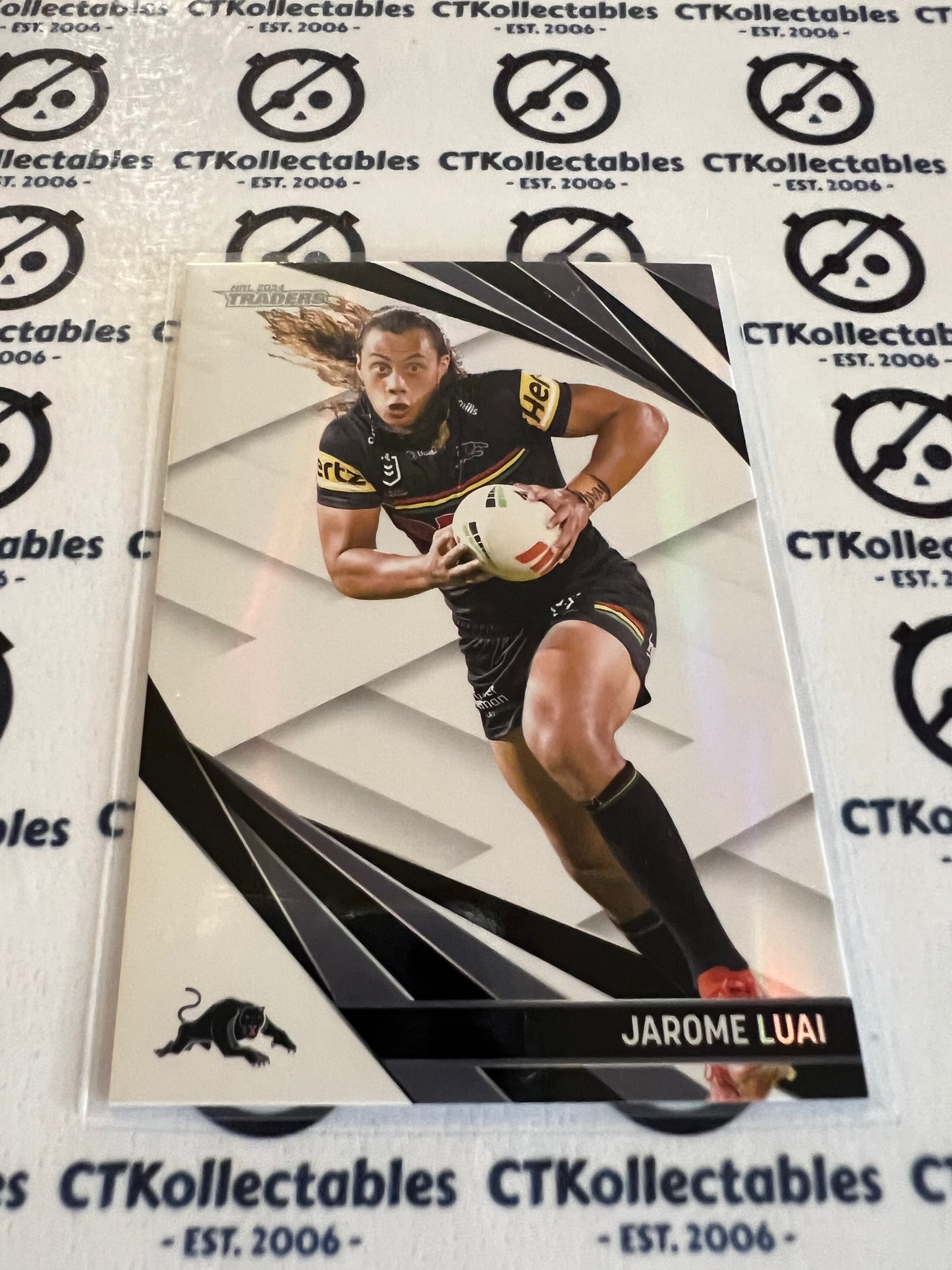 2024 NRL Traders Pearl special Parallel -PS 104 Jarome Luai Panthers