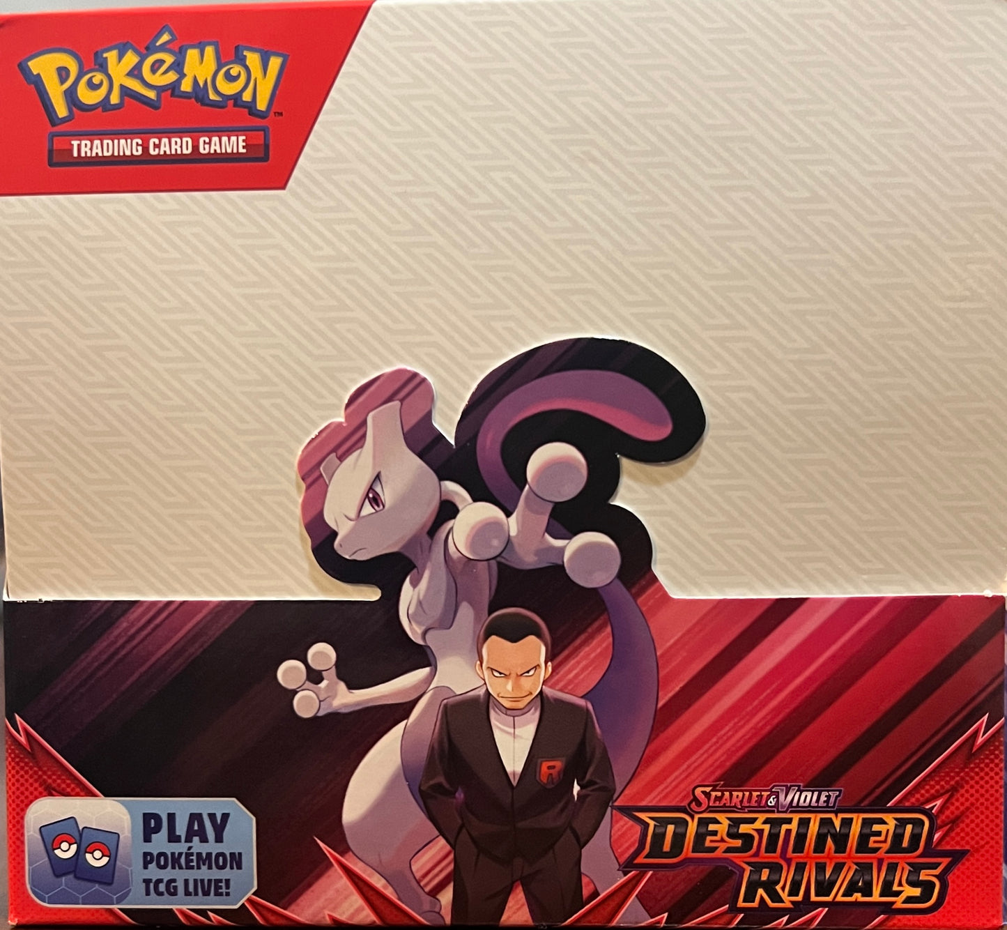 2025 SCARLET & VIOLET DESTINED RIVALS TEAM ROCKET'S SPIDOPS # 187/182 RARE FOIL POKEMON CARD