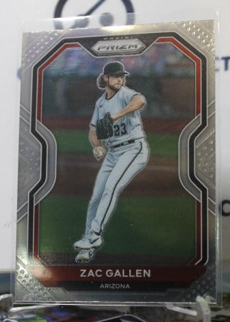 2021 PANINI PRIZM BASEBALL ZAC GALLEN # 65 ARIZONA DIAMONDBACKS
